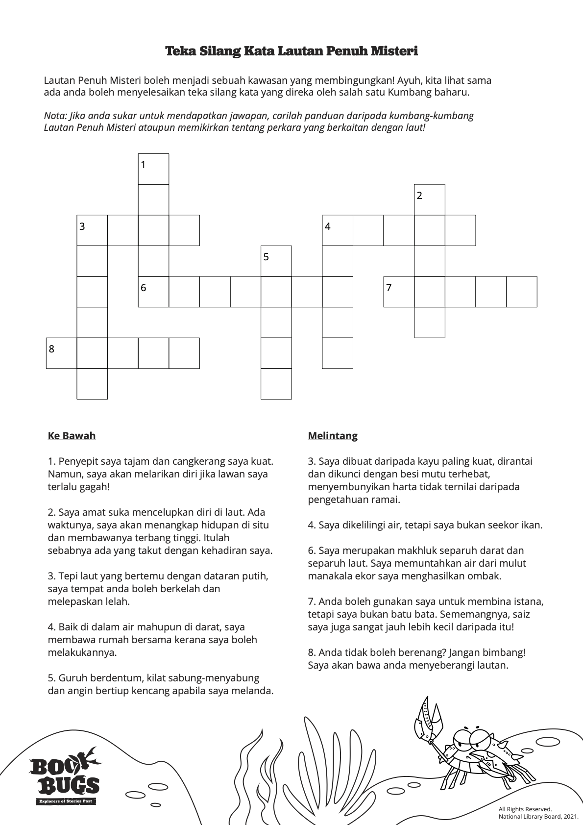 Malay-English Crossword